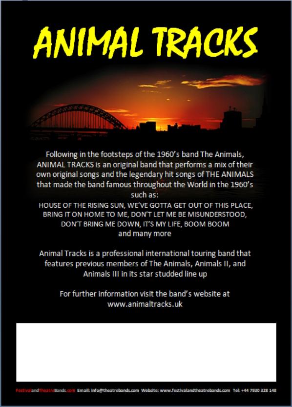 ANIMAL TRACKS poster 2025